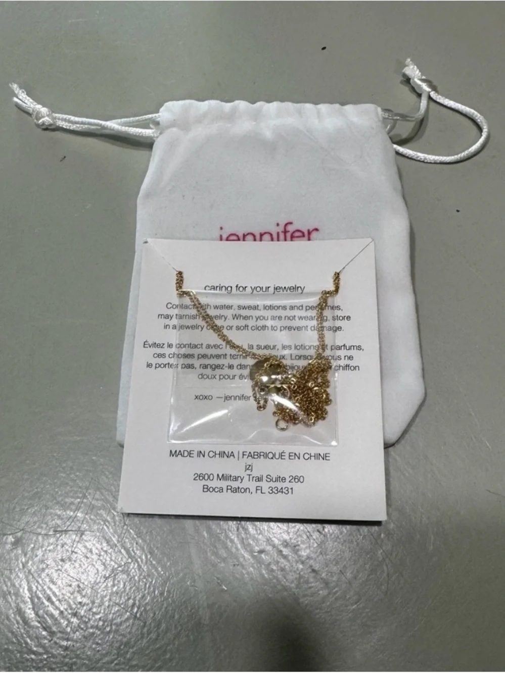 Jennifer Zeuner Star Double Necklace  NWT